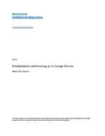 Dissatisfaction with hooking up in college women